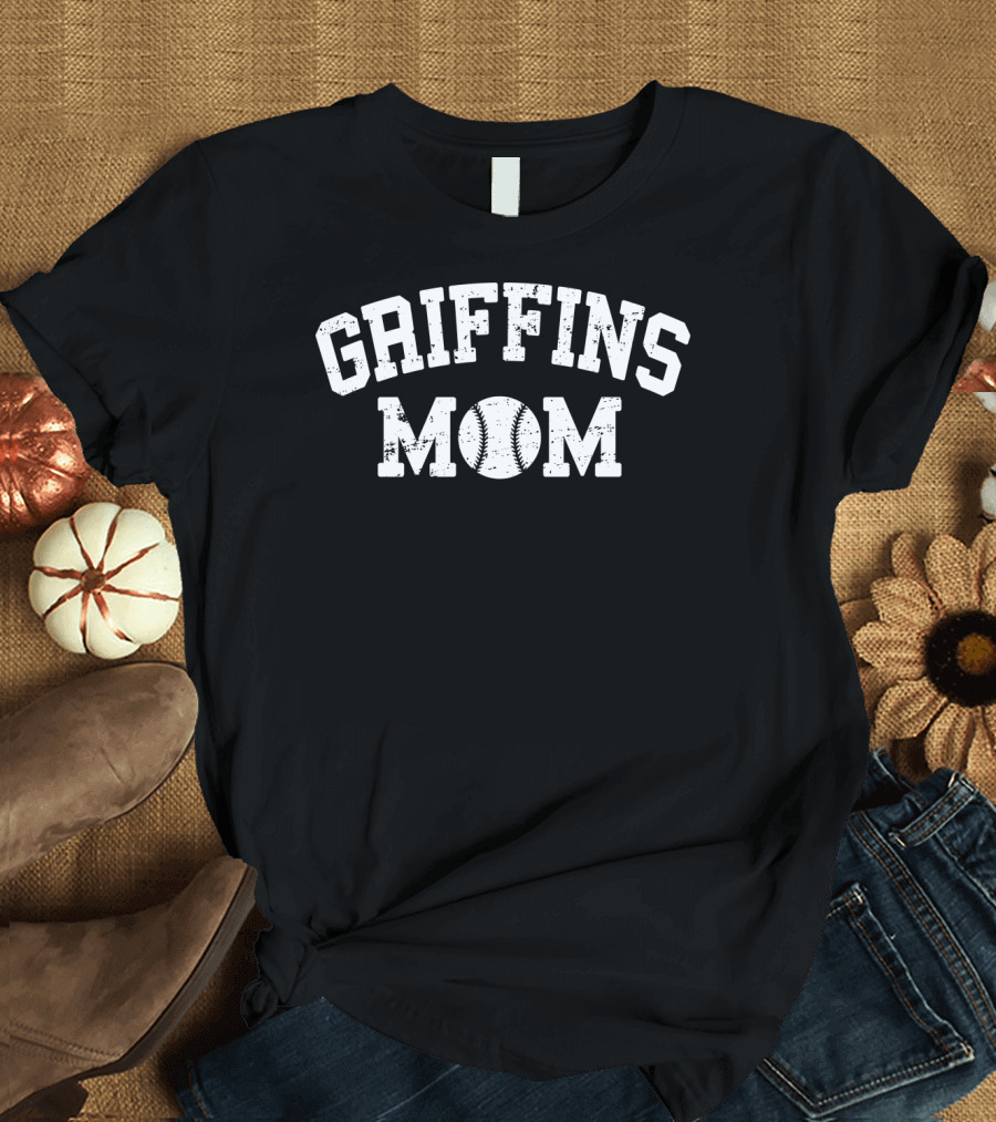 Griffins Mom Baseball Academy T-Shirt