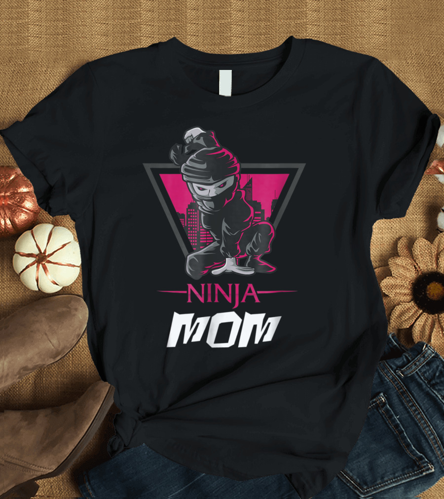 Ninja Mom Urban Warrior Style Mother3 T-Shirt