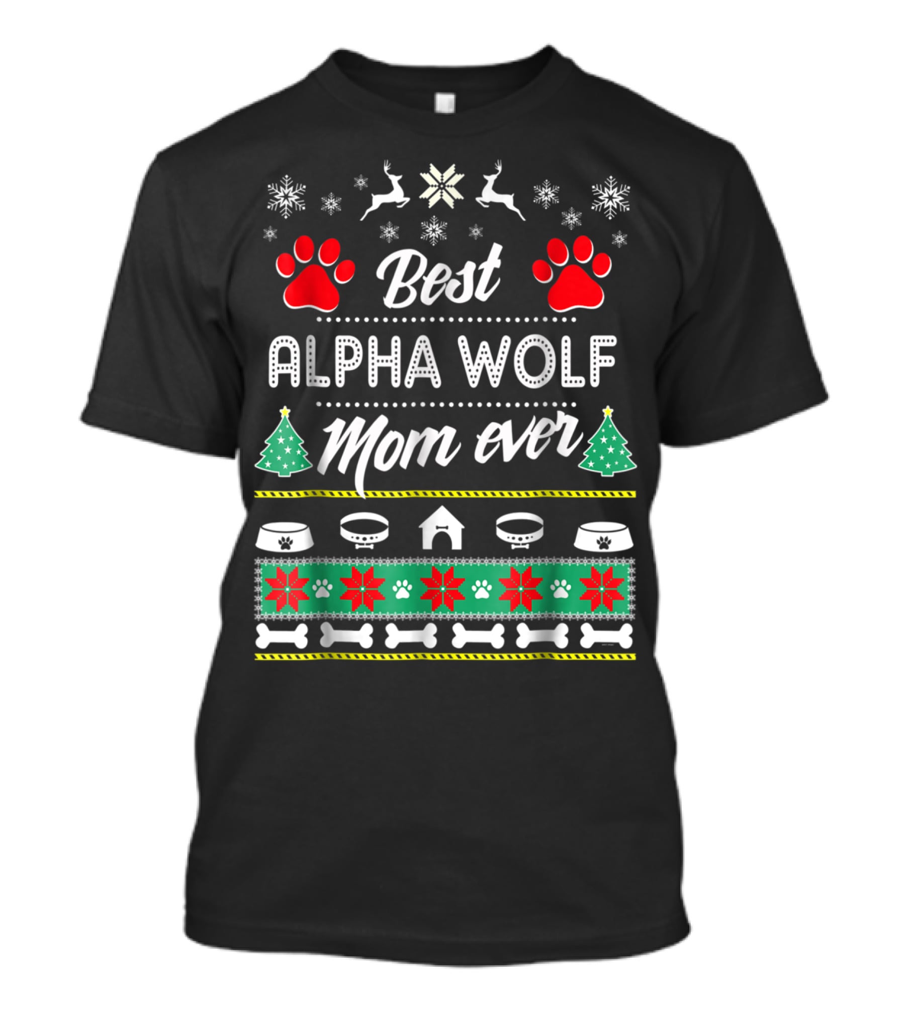 Best Alpha Wolf Mom Ever T-Shirt