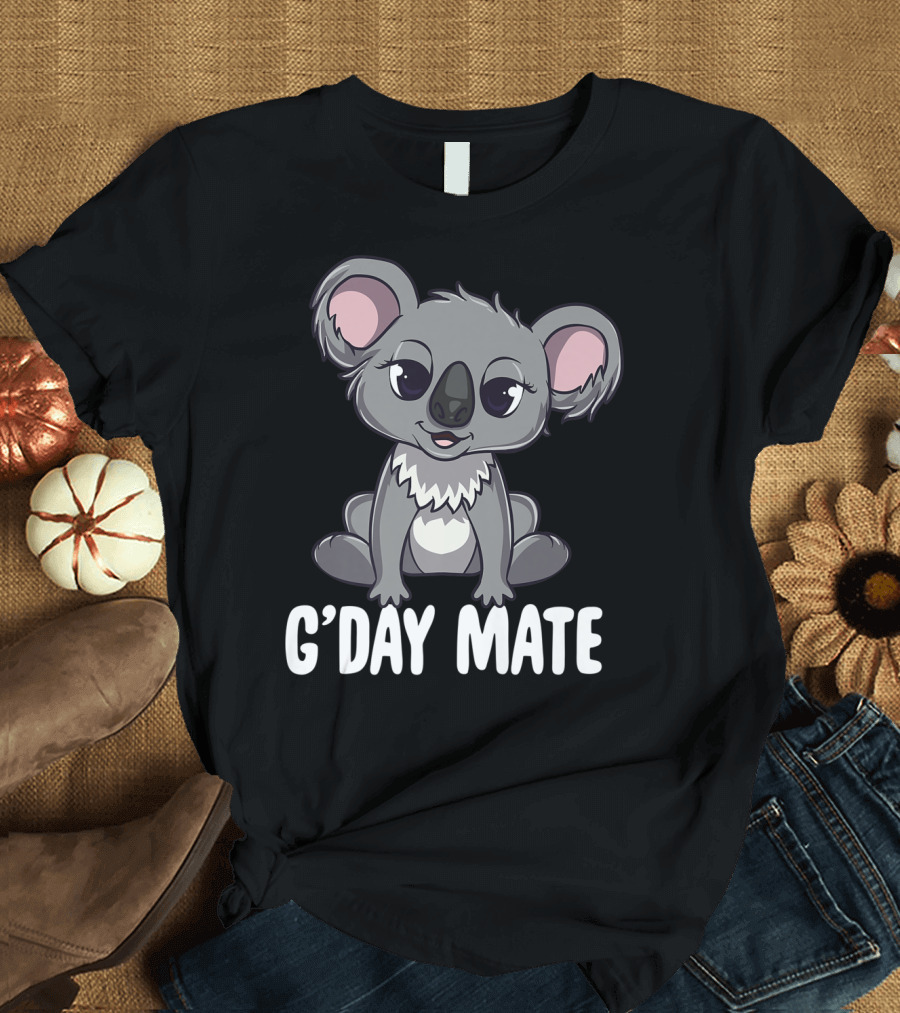 G'day Mate Kawaii Koala Australia T-Shirt