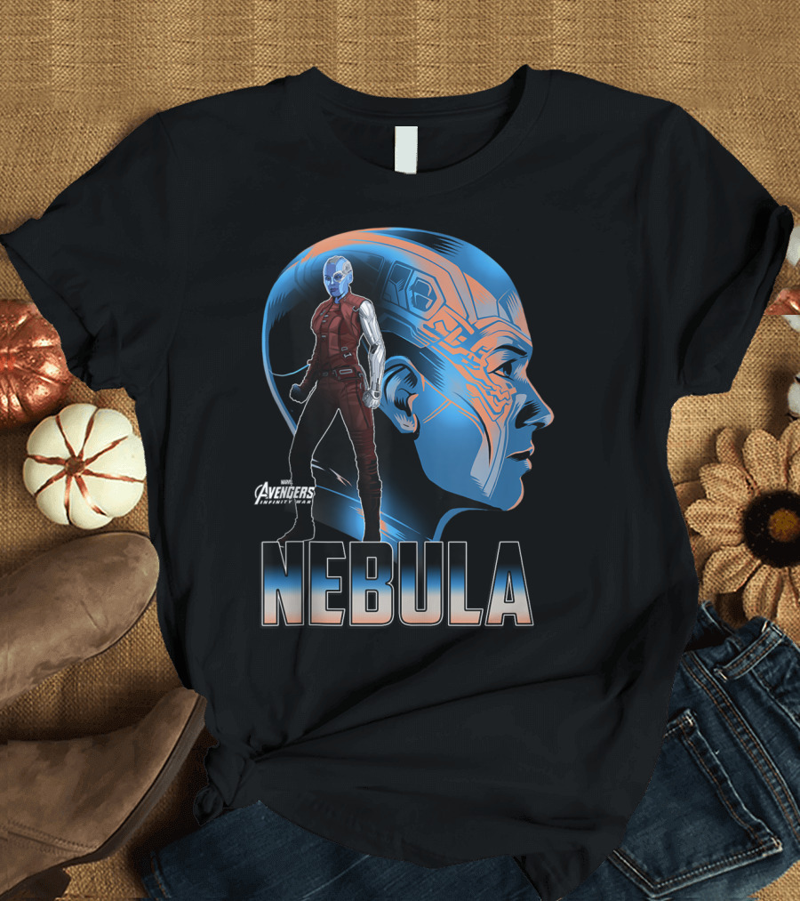 Marvel Avengers Infinity War Nebula Heroic Profile T-Shirt