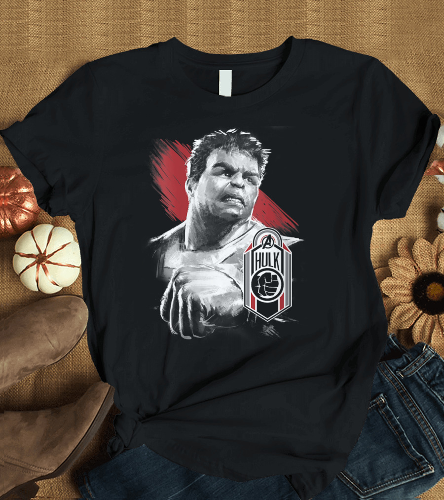 Marvel Avengers Endgame Hulk Iconic Artwork T-Shirt