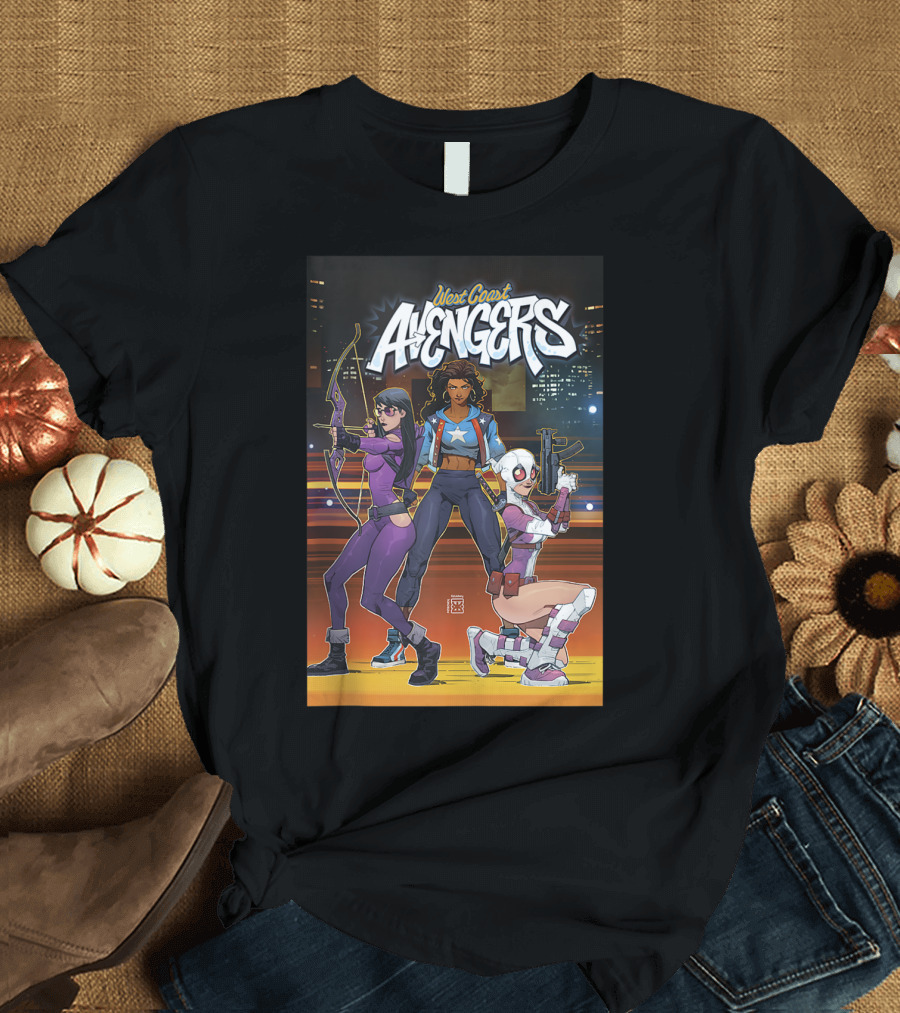West Coast Avengers Marvel Comixology Issue 8 Comic Cover T-Shirt