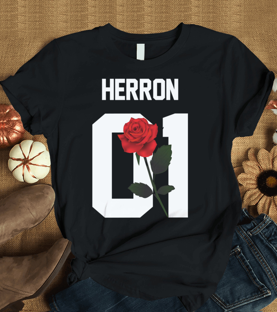 Zach Herron 01 Red Rose Merchandise T-Shirt