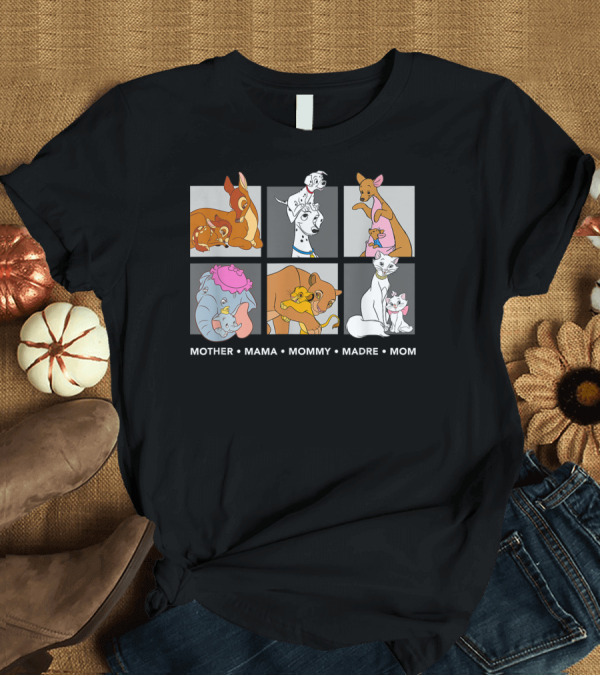 T-Shirt: Disney Mothers Collection Mother Mama Mommy Madre Mom T-Shirt Disney Mothers Collection Mother Mama Mommy Madre Mom T-Shirt