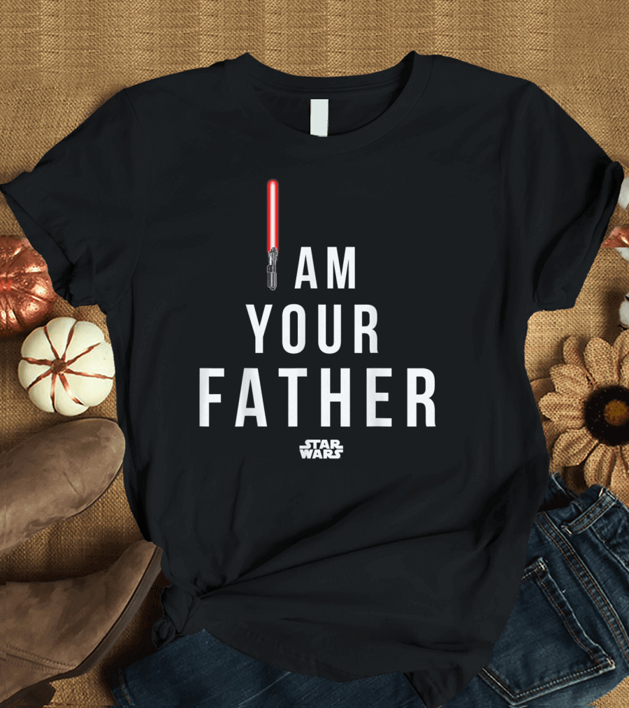 Star Wars I Am Your Father Lightsaber T-Shirt