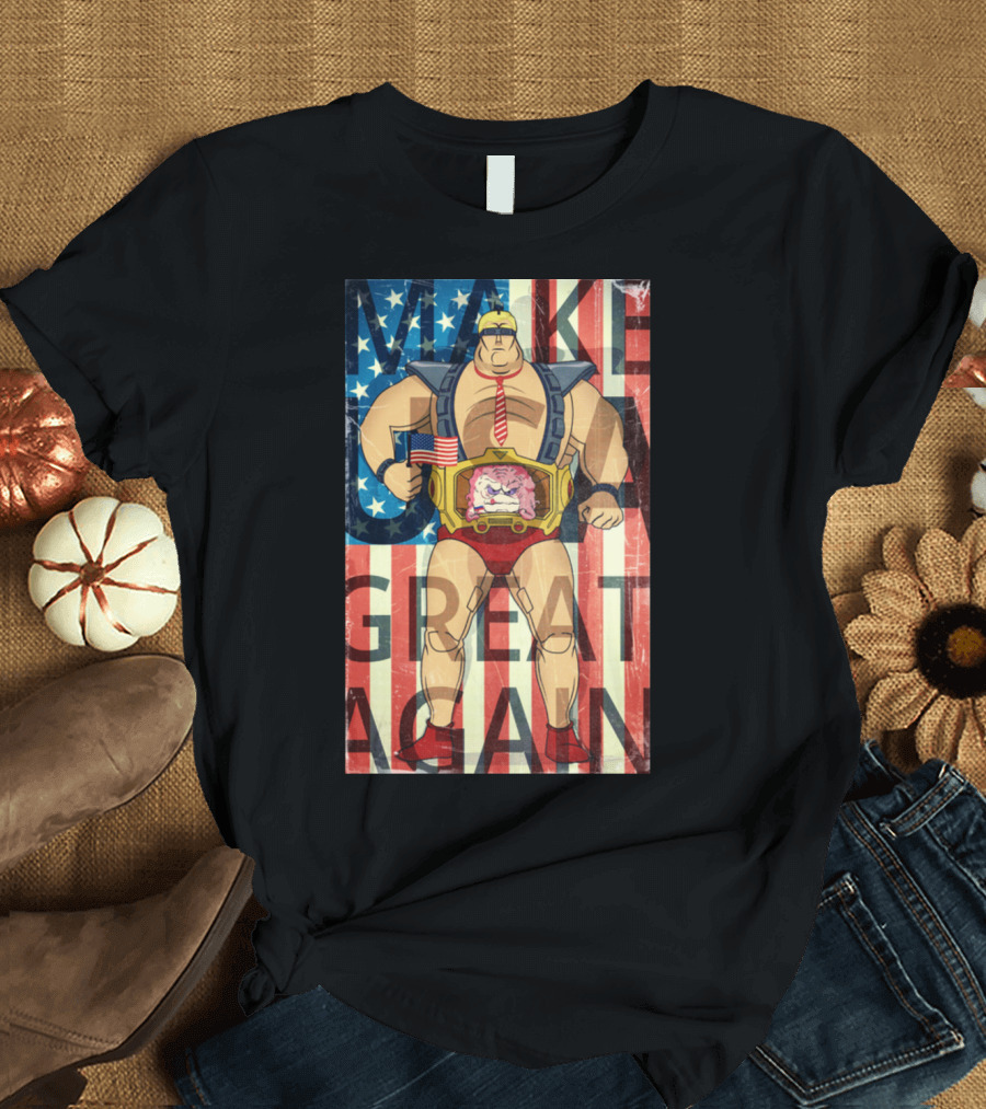 Make America Great Again Double Team USA V01 T-Shirt