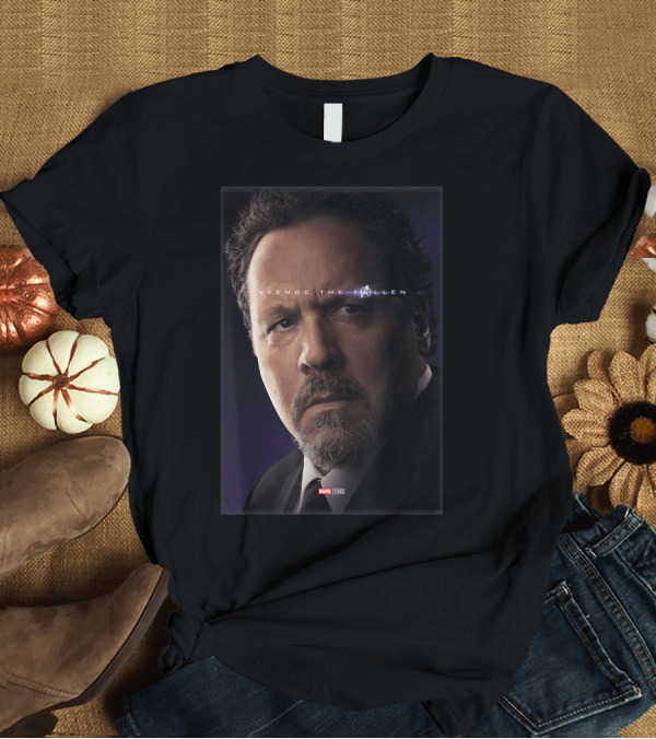 T-Shirt: Avenge the Fallen Marvel Avengers Endgame Happy Hogan T-Shirt Avenge the Fallen Marvel Avengers Endgame Happy Hogan T-Shirt