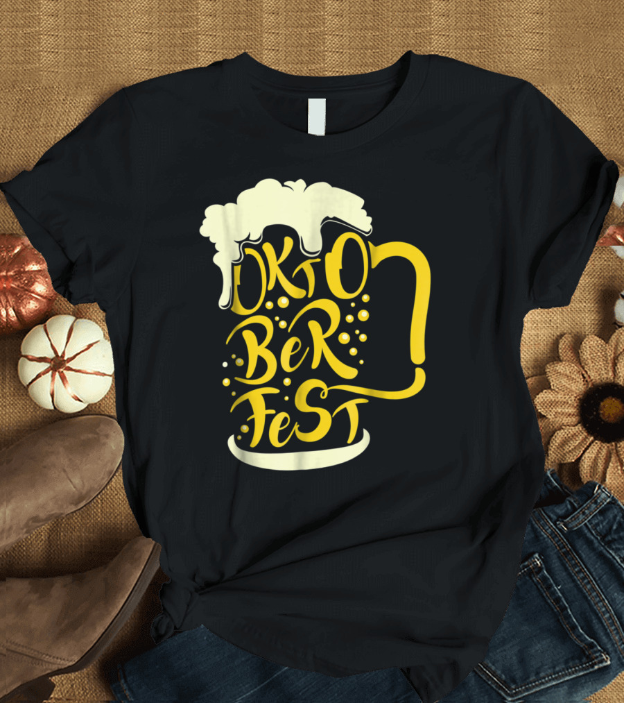 OKTOBERFEST FESTIVAL GERMAN BEER DRINKING T-Shirt
