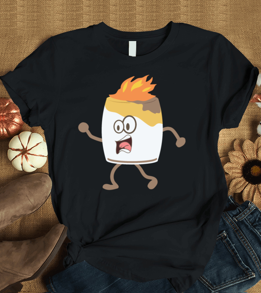 Nice Fire Camping Marshmallow Heater for Campers T-Shirt