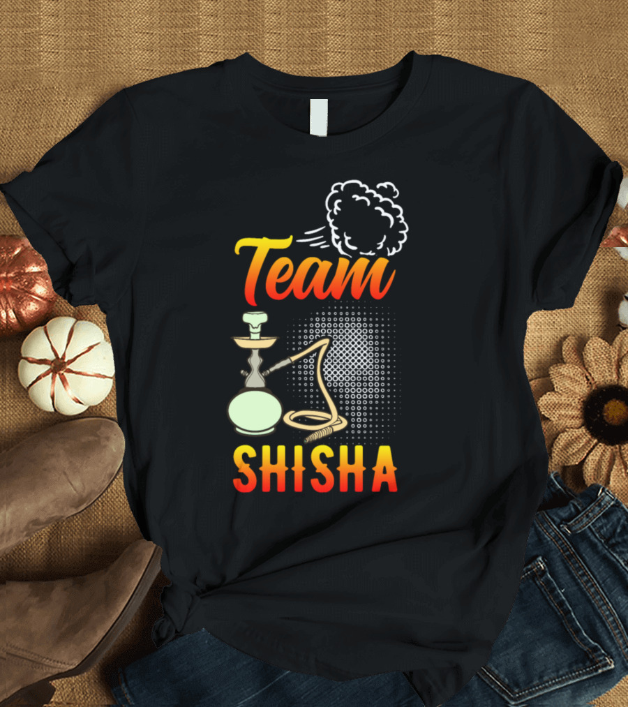 Team Shisha Smoke Hookah Clouds T-Shirt