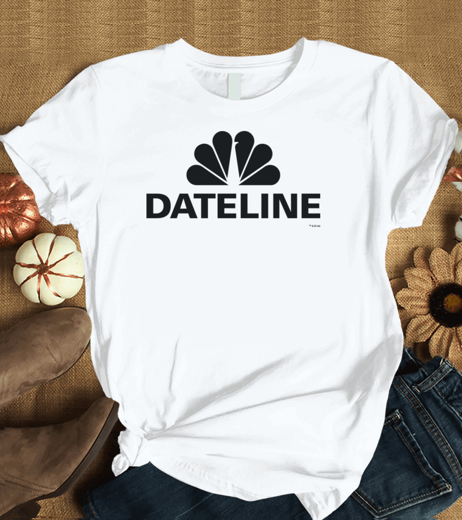 Dateline Peacock Logo NBC T-Shirt