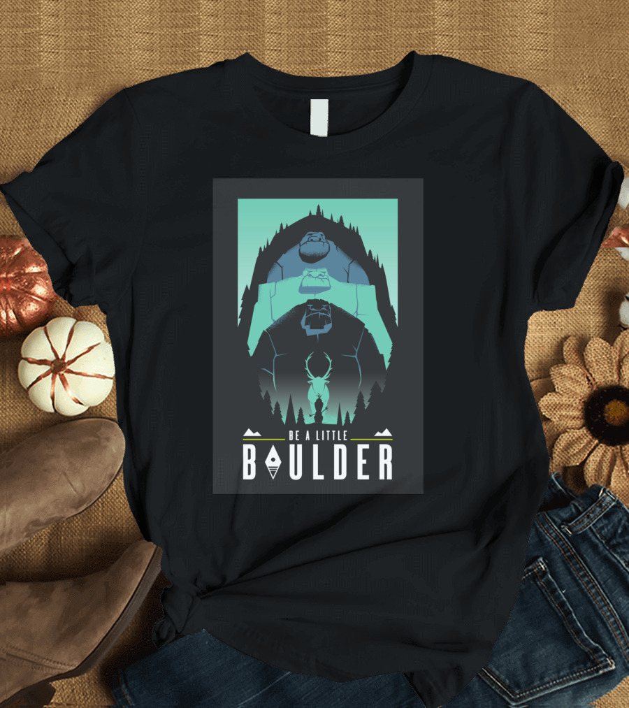 Disney Frozen 2 Be A Little Boulder Earth Giant T-Shirt