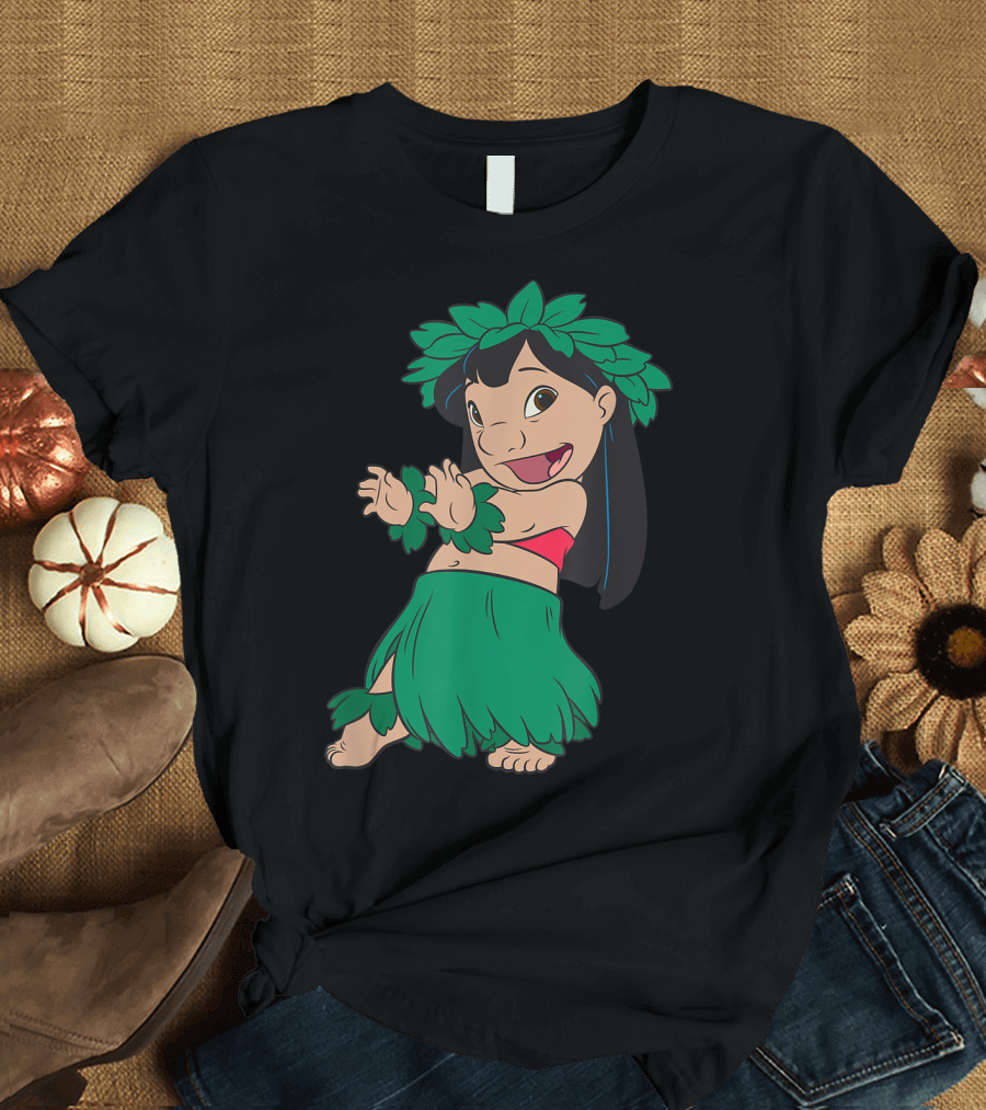 Lilo and Stitch Disney Hawaiian Hula Dance T-Shirt