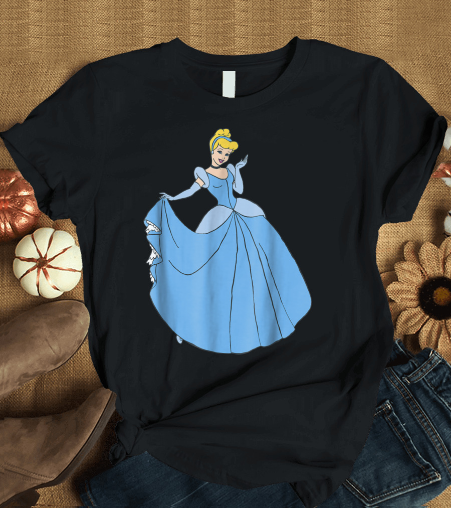 Disney Princess Cinderella Blue Ballgown Magic T-Shirt