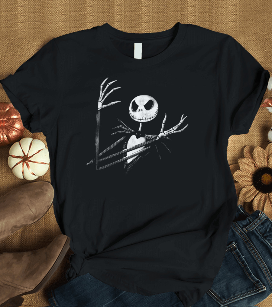 Disney The Nightmare Before Christmas Jack Skellington Pose T-Shirt