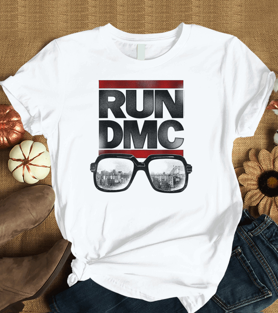 RUN DMC NYC Glasses Iconic T-Shirt