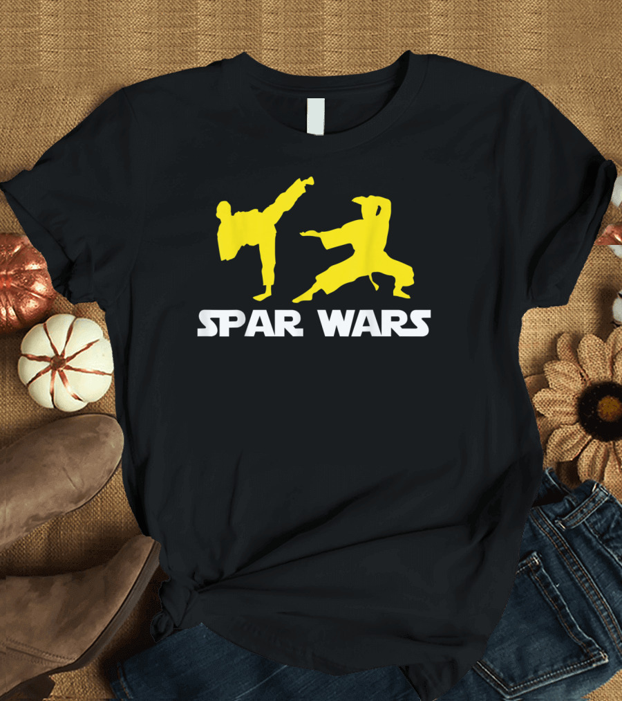 Spar Wars Martial Arts Yellow T-Shirt