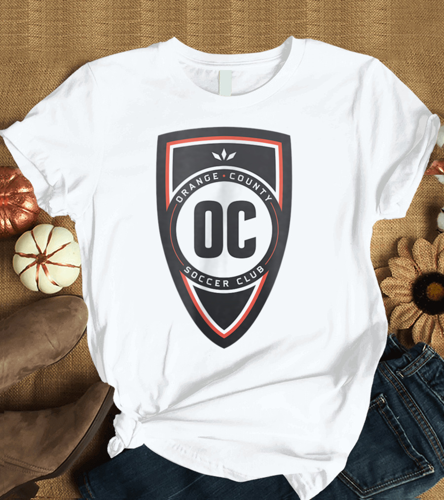 Orange County Soccer Club OC Shield Emblem T-Shirt
