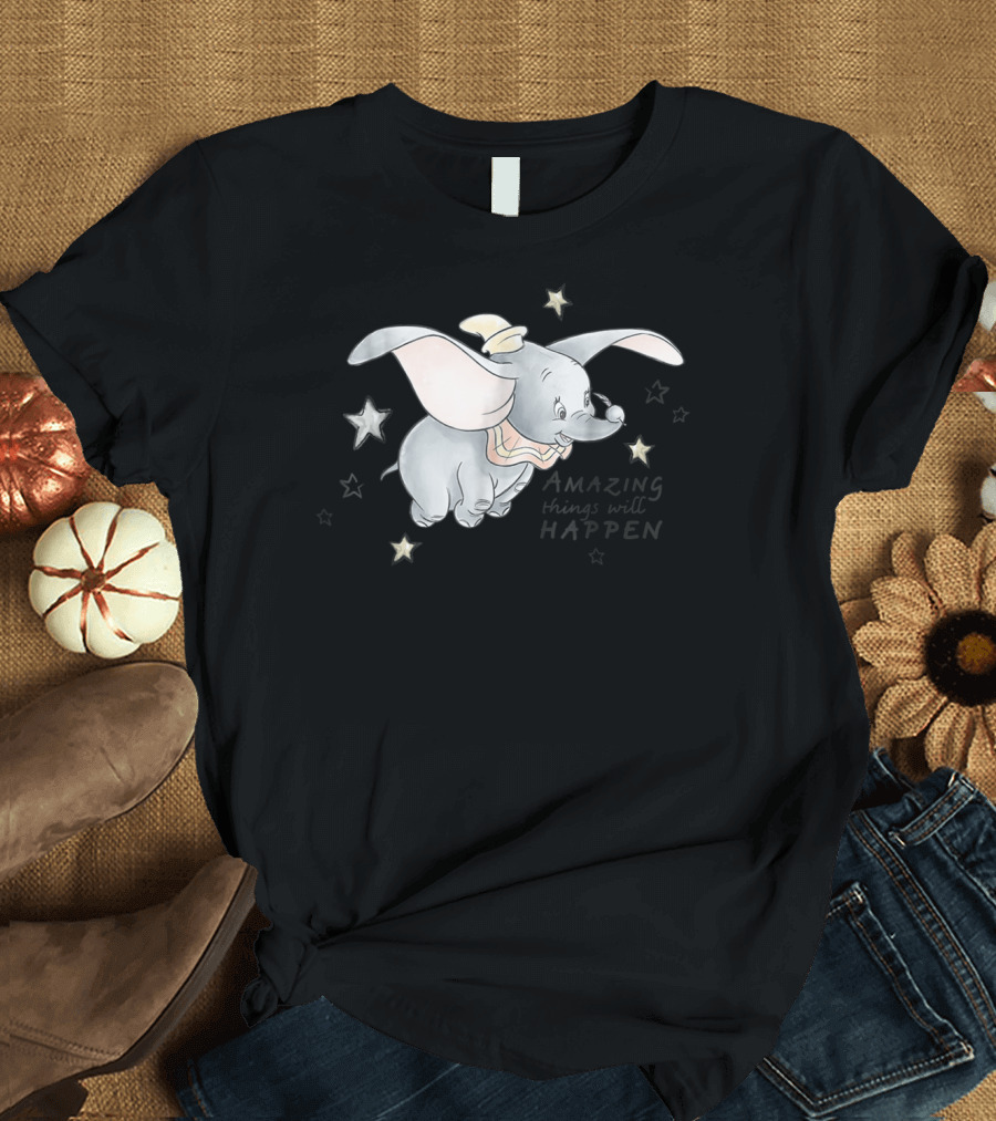 Dumbo Amazing Things Will Happen Disney Stars T-Shirt