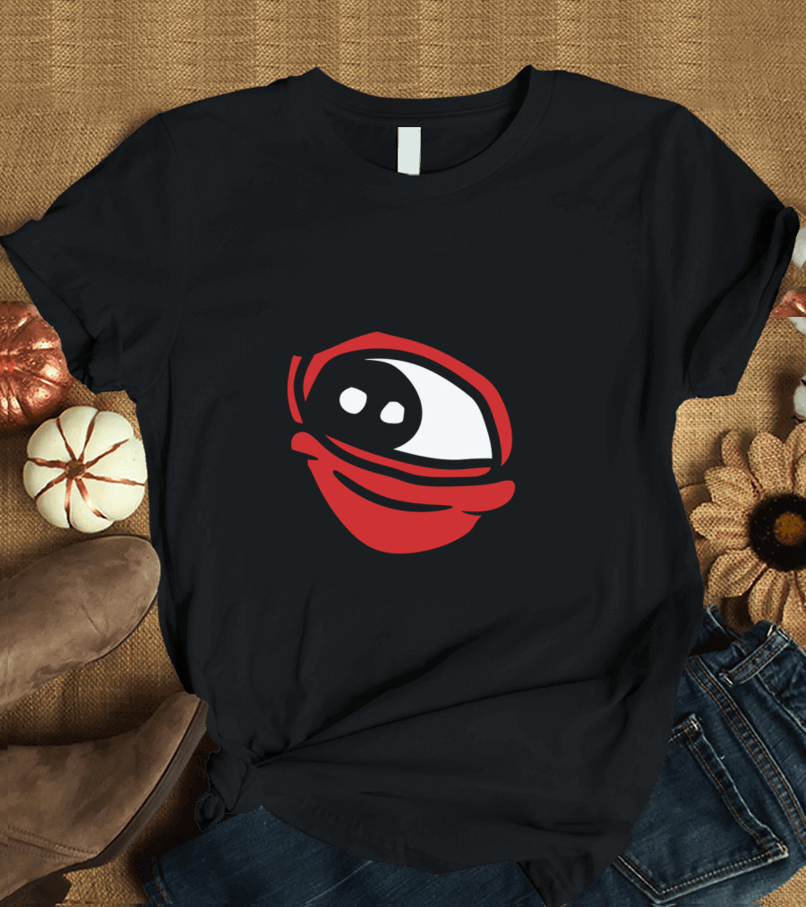Big Creepy Red Eye Monster Halloween Horror T-Shirt
