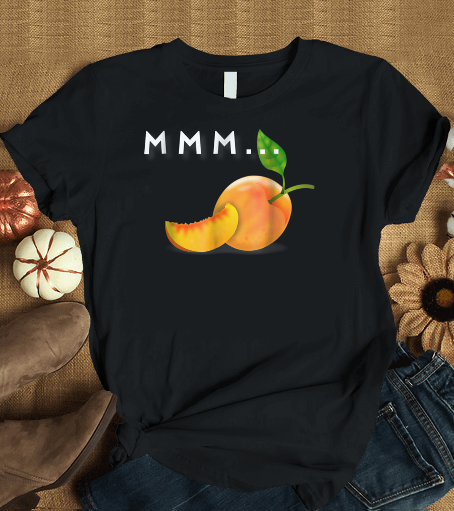 MMM Fruity Antitrump Impeach Patriotic Peach T-Shirt