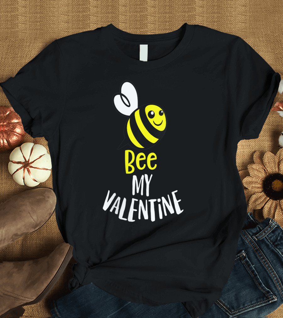 Bee My Valentine Cute Bumblebee Valentine's Day Romantic T-Shirt