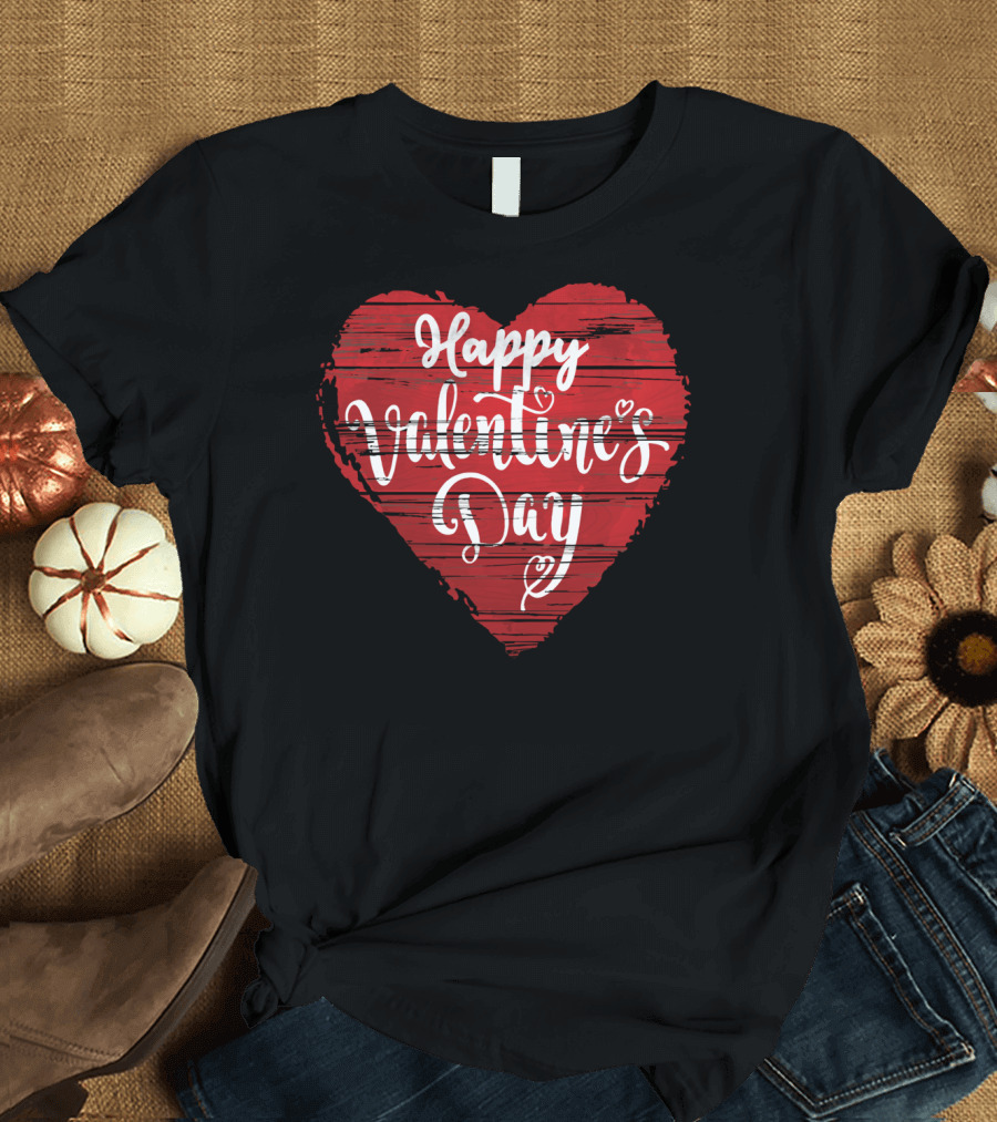 Happy Valentine's Day Valentine Heart T-Shirt