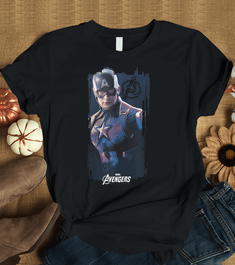 Marvel Avengers Captain America Endgame Heroic T-Shirt
