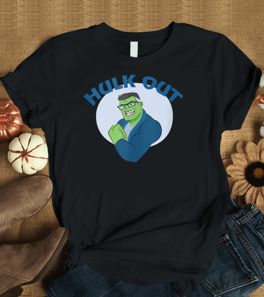 Marvel Avengers Endgame Hulk Out Professor Hulk T-Shirt