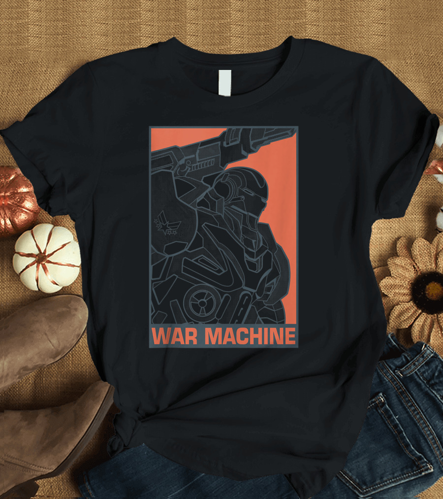 Marvel Avengers Endgame War Machine T-Shirt