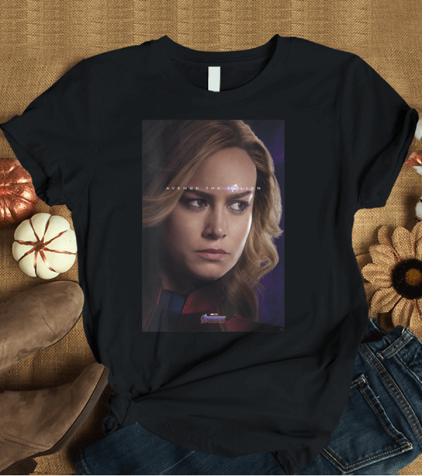 T-Shirt: Avengers Endgame Avenge the Fallen Captain Marvel T-Shirt Avengers Endgame Avenge the Fallen Captain Marvel T-Shirt