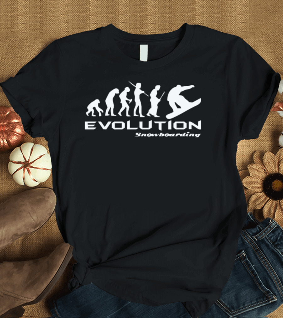 Evolution Snowboarding Journey Progression T-Shirt