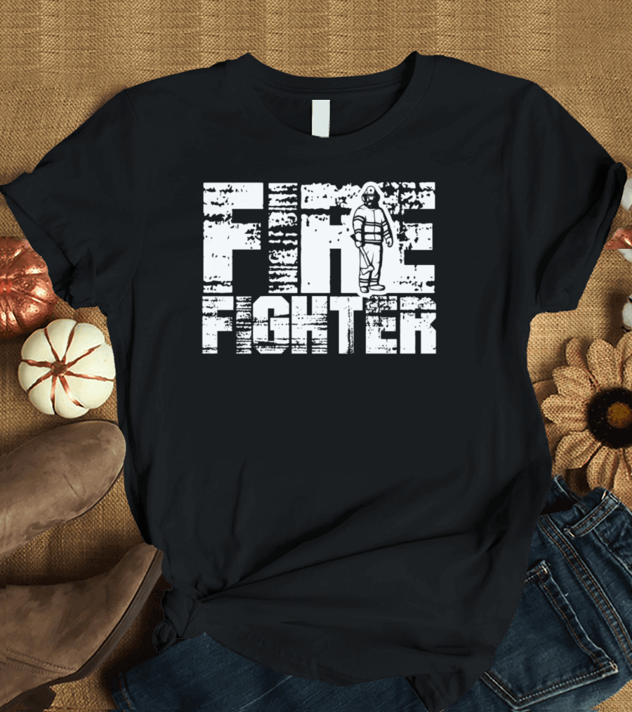 Firefighter Firefigher Fireman Occupation T-Shirt