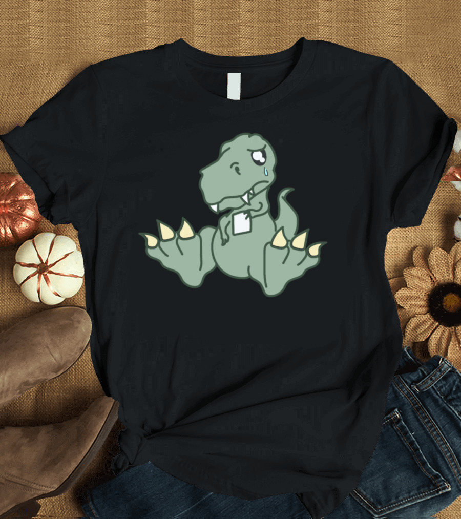 Primeval Times Sad Tyrannosaurus Rex Dinosaurs T-Shirt