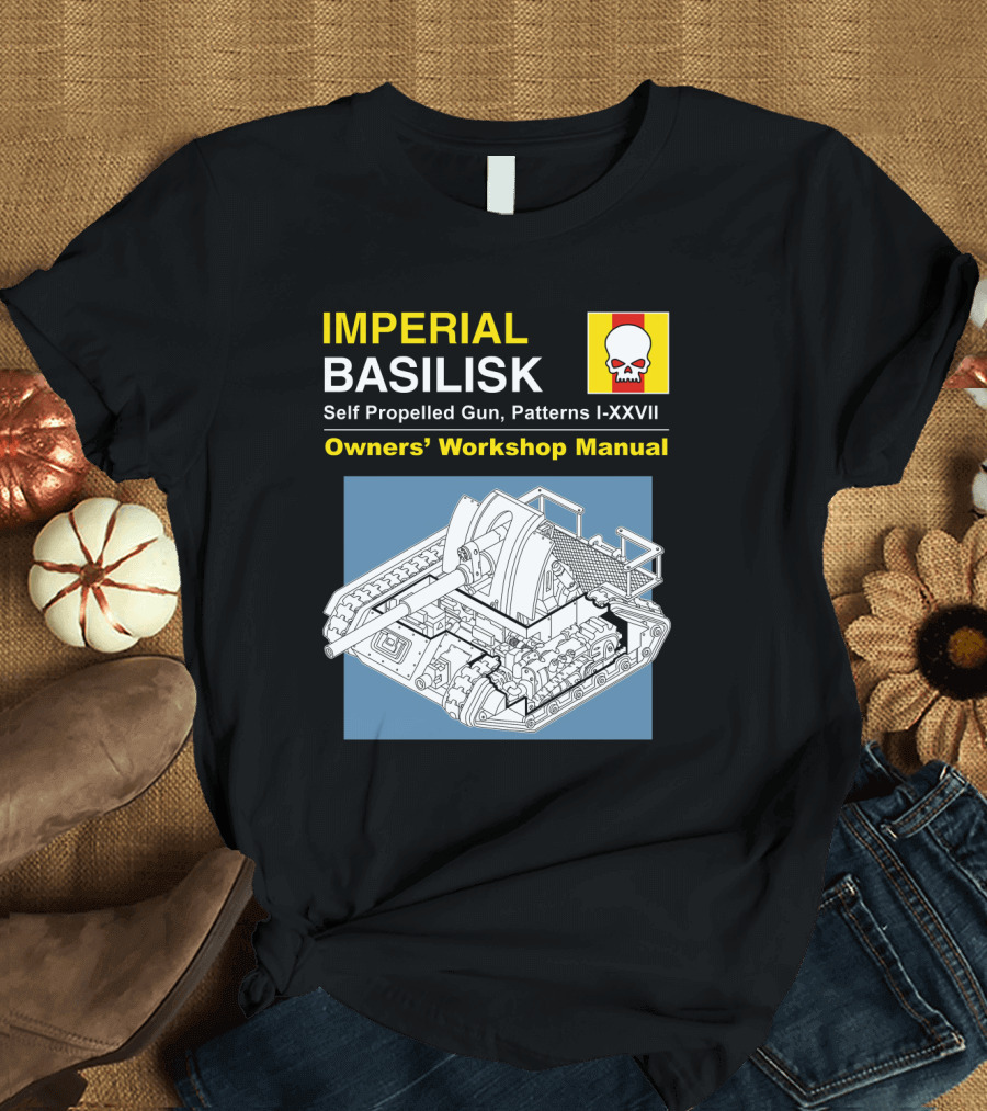 IMPERIAL BASILISK Self Propelled Gun Owners' Workshop Manual T-Shirt