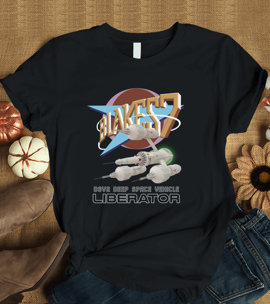 Blake's 7 DSV2 Deep Space Vehicle Liberator T-Shirt