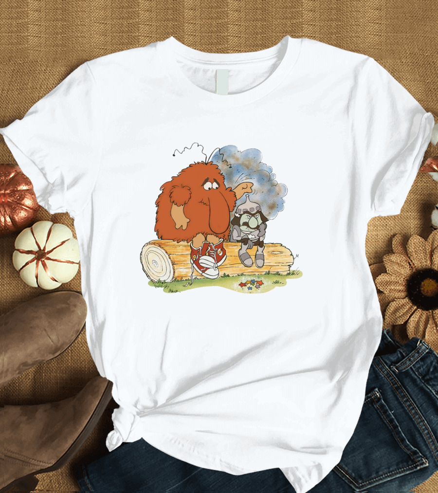 Rainbow Brite Murky Lurky and Cloudy Gloom on Log T-Shirt
