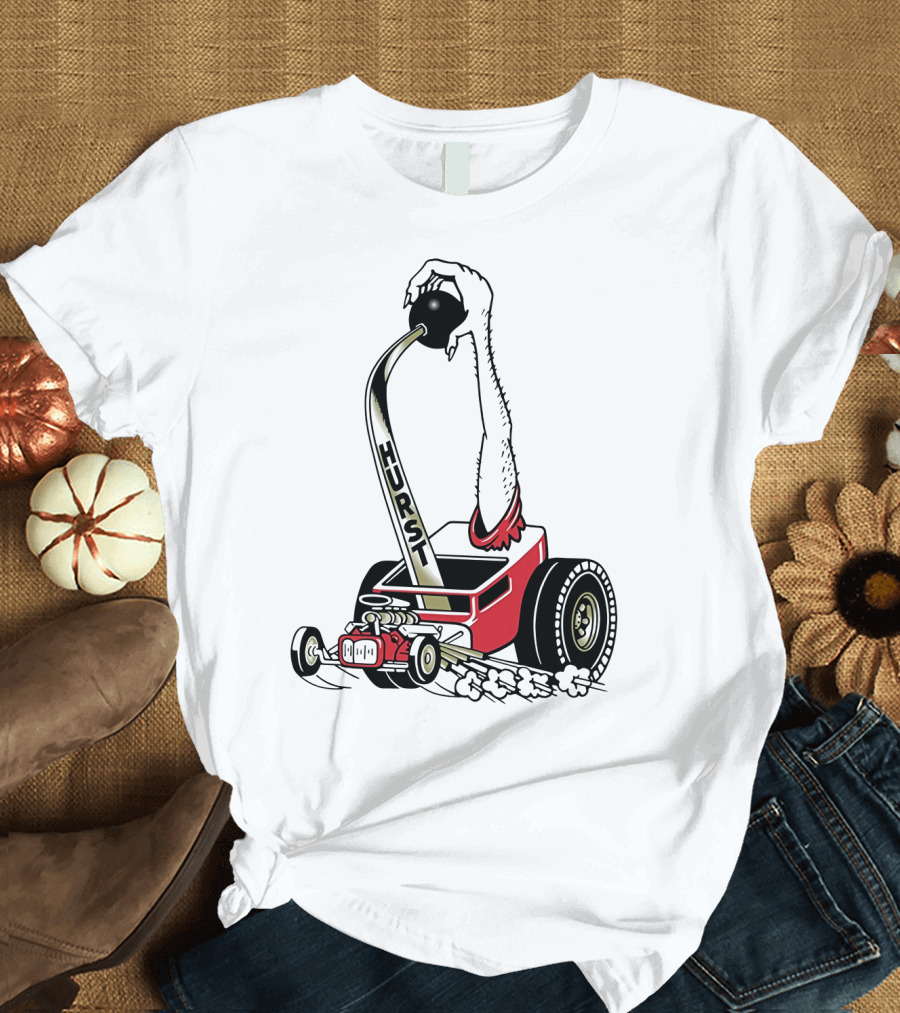 Hurst Floor Shift Monster Hot Rod Racing T-Shirt