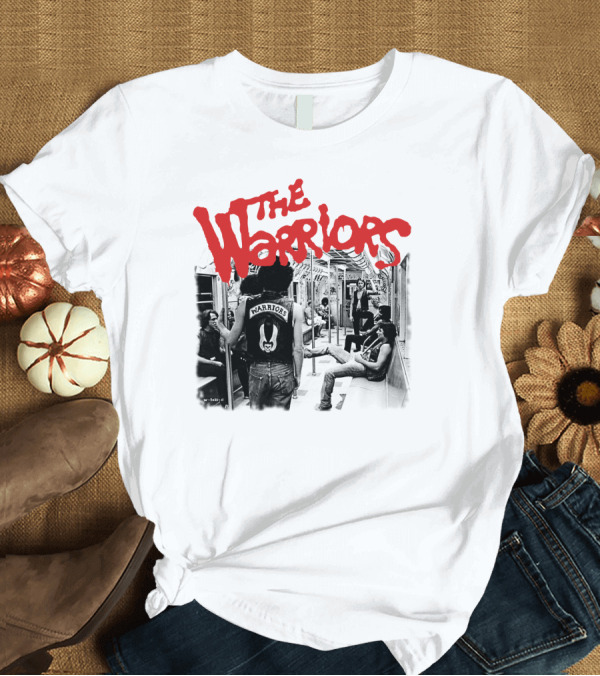 T-Shirt: The Warriors Movie Subway Scene Iconic Street Gang Jacket T-Shirt The Warriors Movie Subway Scene Iconic Street Gang Jacket T-Shirt