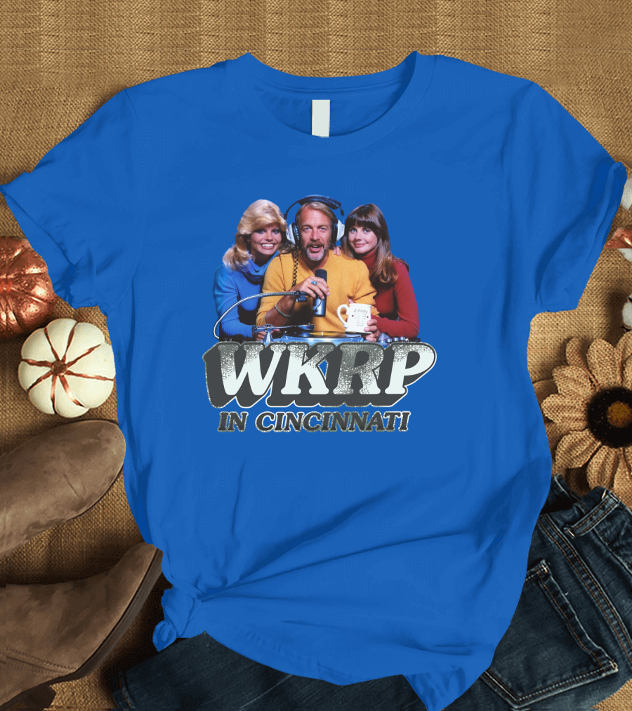 WKRP in Cincinnati Retro Cast 70s Radio Show T-Shirt