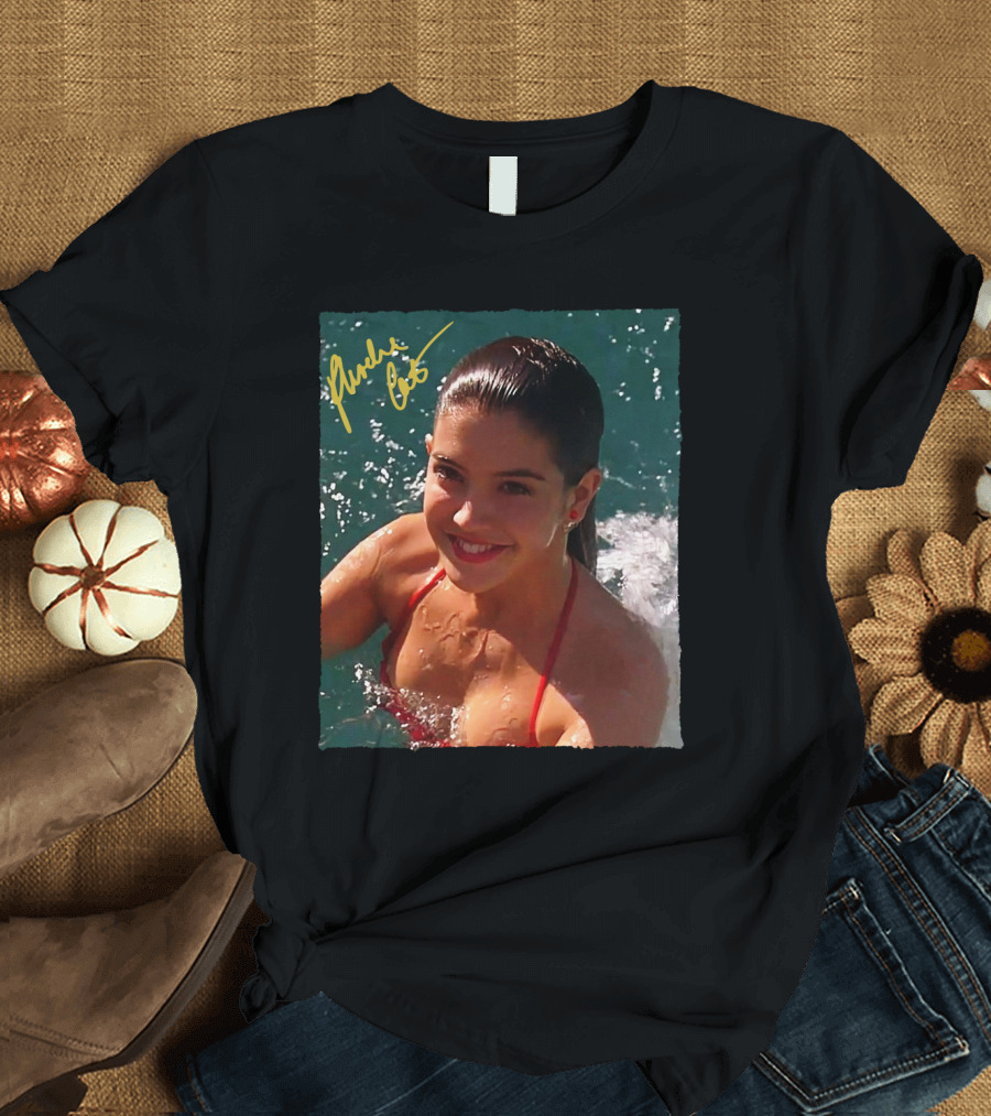 Fast Times at Ridgemont High Linda Barrett Phoebe Cates Swimming Pool Scene T-Shirt