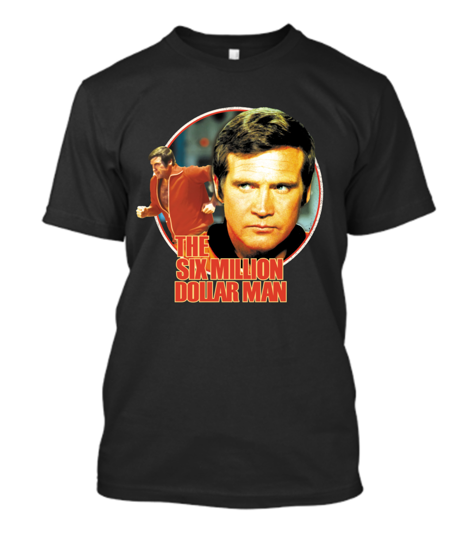 THE SIX MILLION DOLLAR MAN TV SHOW ICONIC CHARACTER T-Shirt