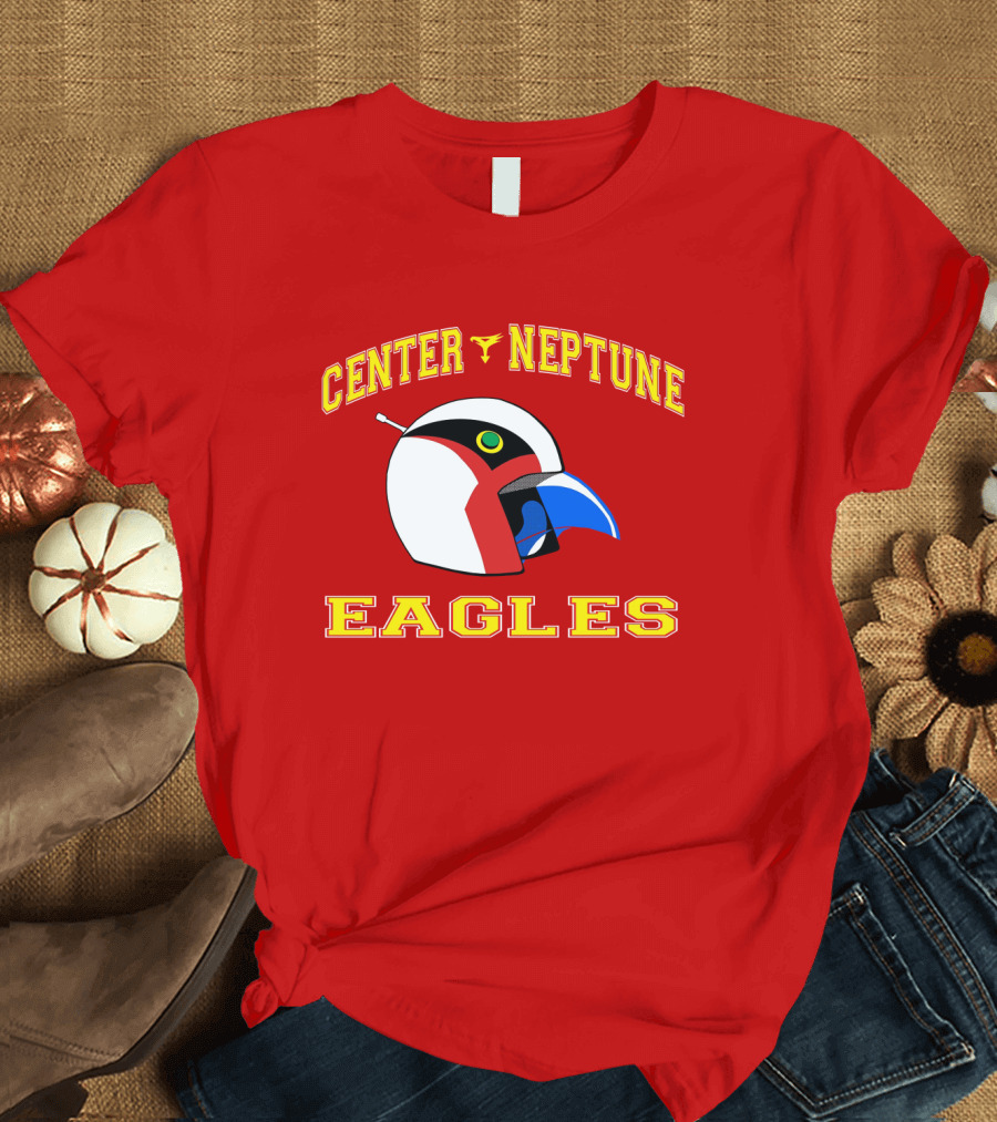 Center Neptune Eagles G-Force Helmet T-Shirt