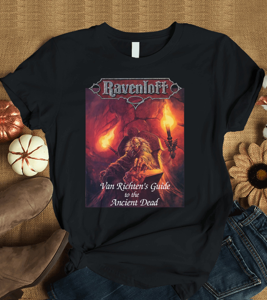 Ravenloft Van Richten's Guide to the Ancient Dead T-Shirt