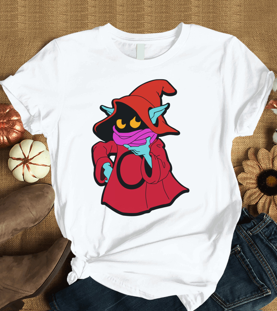 He Man and the Masters of the Universe Orko Wizard Character Retro Classic T-Shirt