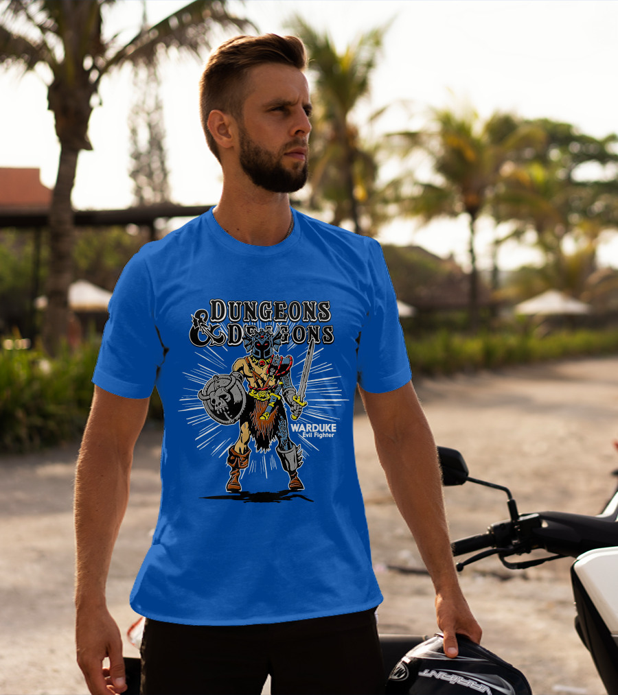 Dungeons And Dragons Warduke Evil Fighter T-Shirt