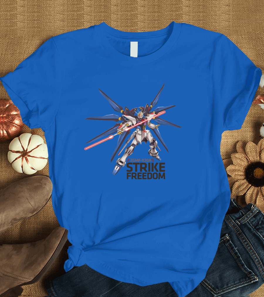 ZGMF-X20A Strike Freedom Gundam Mobile Suit T-Shirt