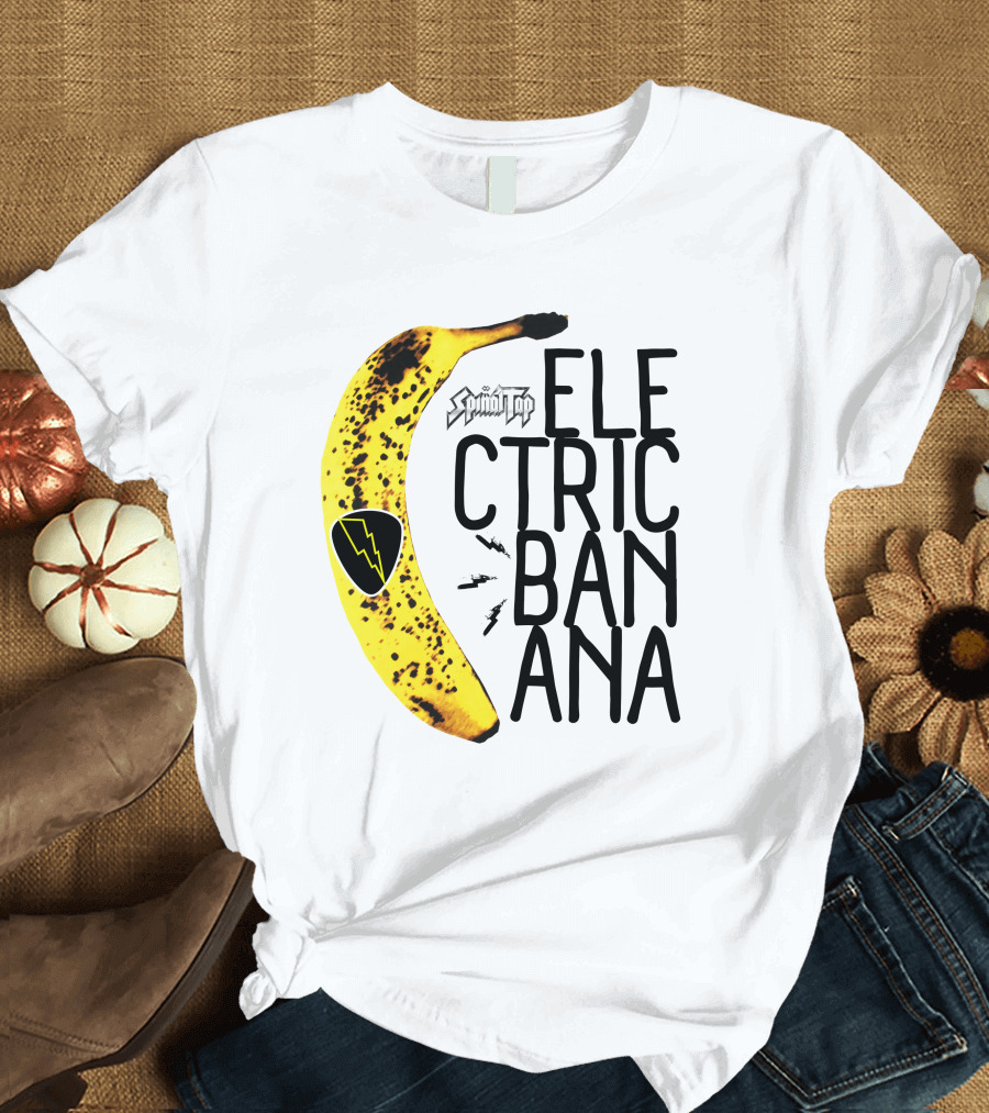 Spinal Tap Electric Banana with Lightning Bolt T-Shirt