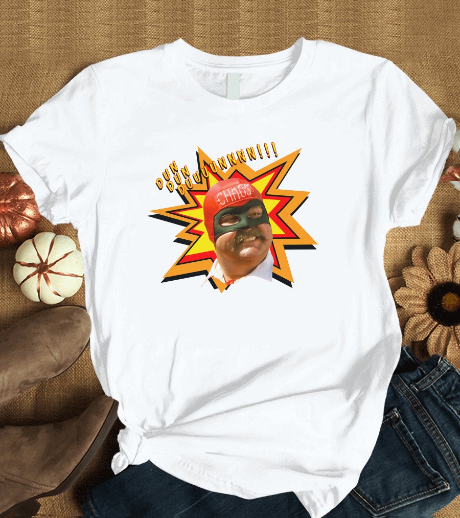 Dun Dun Duuunnnnn Captain Chaos The Cannonball Run T-Shirt